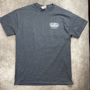 Ron Jon Surf Shop Size Medium  Graphic T- Shirt Men's Gray Big Logo